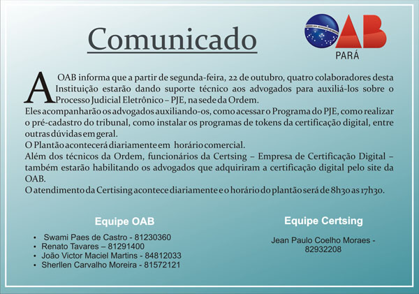 Comunicado_plantao_Certificao_OAB