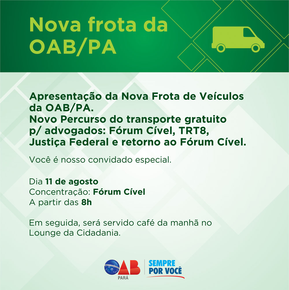 apresentacao nova frota semana adv 2015