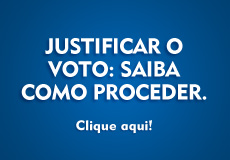 banner menor justificar o voto